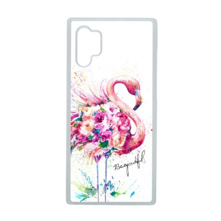 Álomszép Flamingo tropical summer nyári Samsung Galaxy Note 10 Plus tok