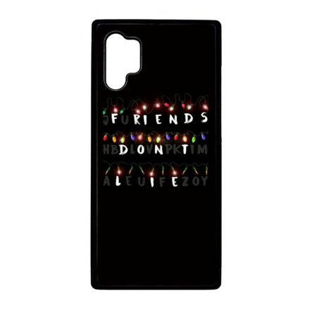 Friends dont lie - stranger things Samsung Galaxy Note 10 Plus fekete tok