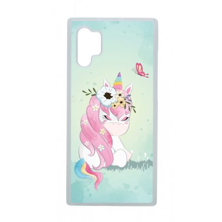 Édes unikornis és a Pillangó unicorn egyszarvú Samsung Galaxy Note 10 Plus tok