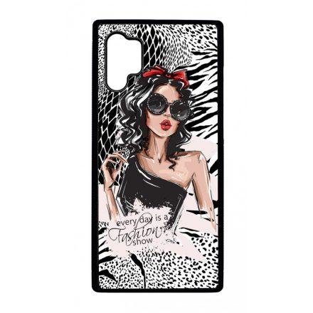 Fashion Show Girl Wild Beauty Animal Fashion Csajos Allat mintas Samsung Galaxy Note 10 Plus tok