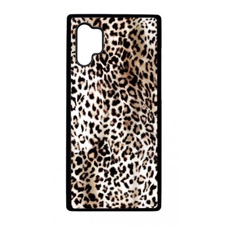 Natural Leopard Wild Beauty Animal Fashion Csajos Allat mintas Samsung Galaxy Note 10 Plus tok