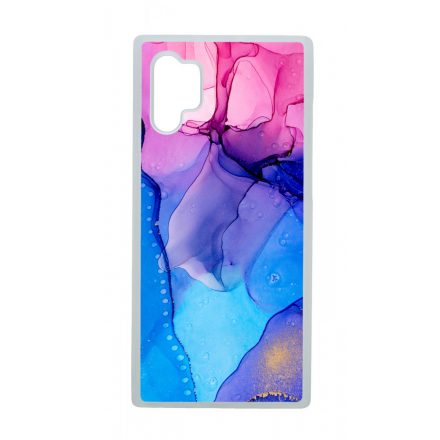 Blue Pink Gradient Ink kek rozsaszin marvanyos Samsung Galaxy Note 10 Plus tok