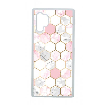 Geometric Rose Gold marvanyos marvany mintas Samsung Galaxy Note 10 Plus tok