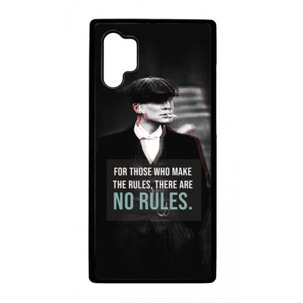 Tommy Shelby No rules idezet peaky blinders Samsung Galaxy Note 10 Plus tok