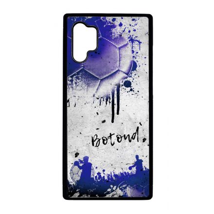 Kerd a neveddel BLUE kezilabda mintas Samsung Galaxy Note 10 Plus tok