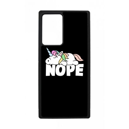 NOPE unikornis unicorn egyszarvú Samsung Galaxy Note 20 Ultra tok