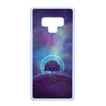 életfa kelta fantasy galaxis életfás life tree Samsung Galaxy Note 9 fehér tok