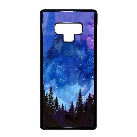 téli karácsonyi art Samsung Galaxy Note 9 fekete tok