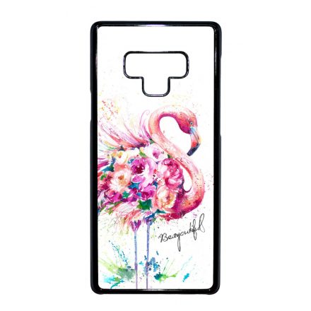 Álomszép Flamingo tropical summer nyári Samsung Galaxy Note 9 tok