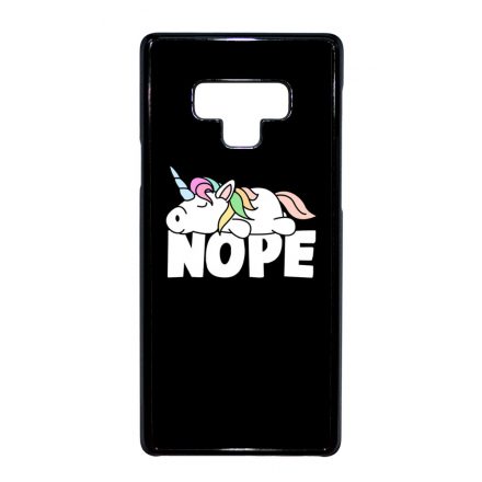 NOPE unikornis unicorn egyszarvú Samsung Galaxy Note 9 tok