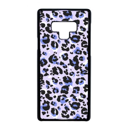 Purple Leopard Wild Beauty Csajos Allat mintas Samsung Galaxy Note 9 tok