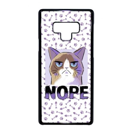 NOPE Cat Antisocial Samsung Galaxy Note 9 tok