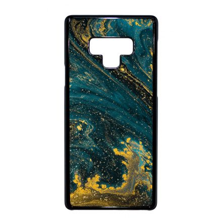 Luxury Blue Aranylo marvany Samsung Galaxy Note 9 tok