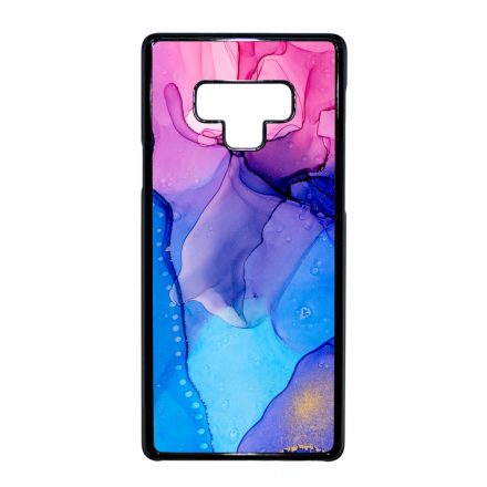 Blue Pink Gradient Ink kek rozsaszin marvanyos Samsung Galaxy Note 9 tok