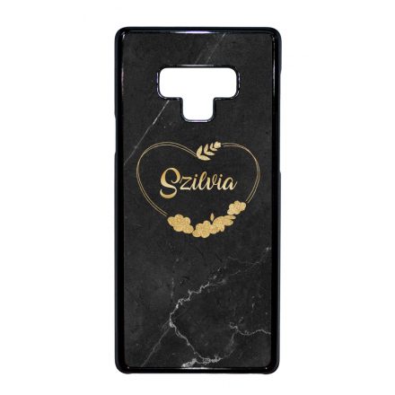 marble marvany mintas Heart szivecskes Samsung Galaxy Note 9 tok