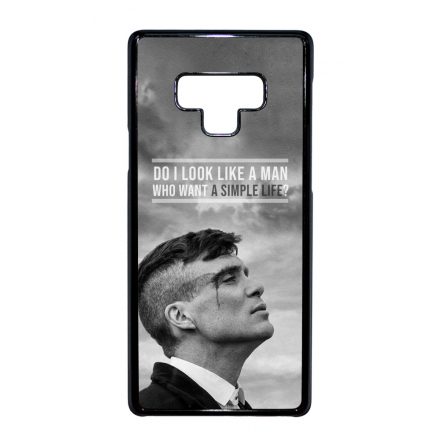 Tommy Shelby simple life idezet peaky blinders Samsung Galaxy Note 9 tok