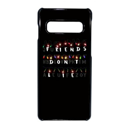 Friends dont lie - stranger things Samsung Galaxy S10 fekete tok