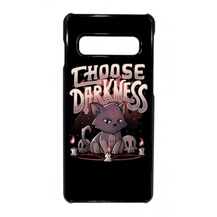 Choose darkness Antisocial Antiszocialis Meno Trendi Samsung Galaxy S10 tok