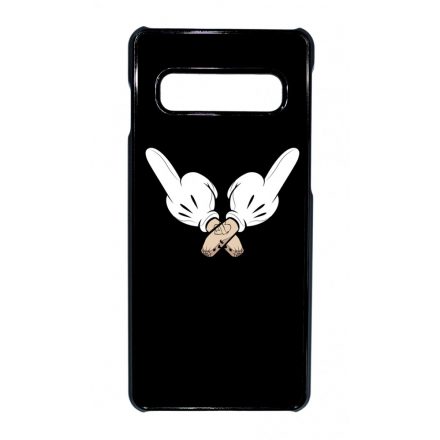 Anti social Mickey Antisocial Antiszocialis Meno Trendi Samsung Galaxy S10 tok