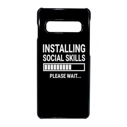 Installing social skills Antisocial Antiszocialis Meno Trendi Samsung Galaxy S10 tok