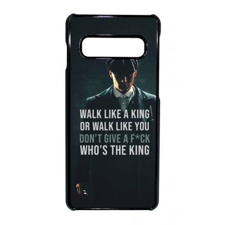 Tommy Shelby King idezet peaky blinders Samsung Galaxy S10 tok