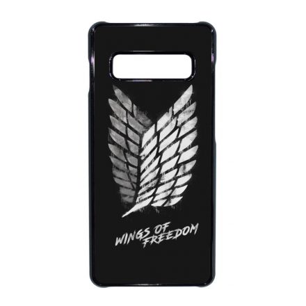 Wings of freedom Attack on titan aot Samsung Galaxy S10 Plus fekete tok