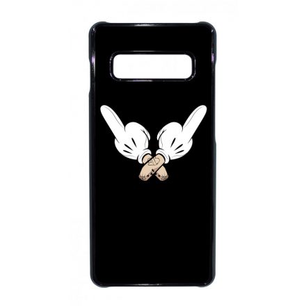 Anti social Mickey Antisocial Antiszocialis Meno Trendi Samsung Galaxy S10 Plus tok