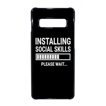 Installing social skills Antisocial Antiszocialis Meno Trendi Samsung Galaxy S10 Plus tok