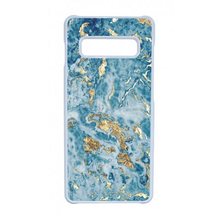 Blue Gold marvanyos marvany mintas Samsung Galaxy S10 Plus tok