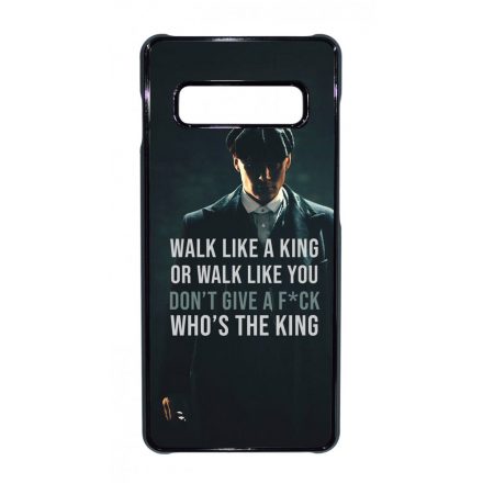 Tommy Shelby King idezet peaky blinders Samsung Galaxy S10 Plus tok