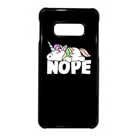 NOPE unikornis unicorn egyszarvú Samsung Galaxy S10E tok