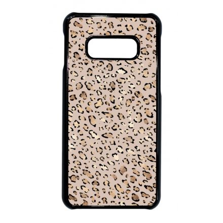 Rose Gold Leopard Wild Beauty Csajos Samsung Galaxy S10E tok