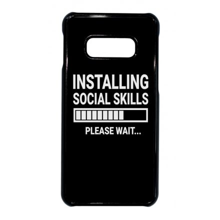 Installing social skills Antisocial Samsung Galaxy S10E tok