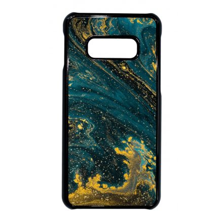 Luxury Blue Aranylo marvany Samsung Galaxy S10E tok