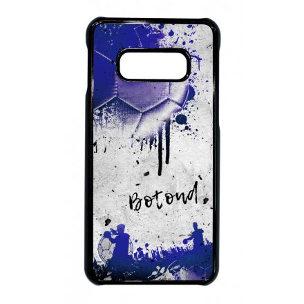 Kerd a neveddel BLUE kezilabda mintas Samsung Galaxy S10E tok