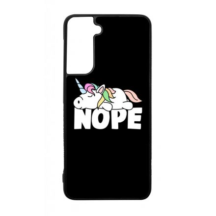 NOPE unikornis unicorn egyszarvú Samsung Galaxy S21 tok