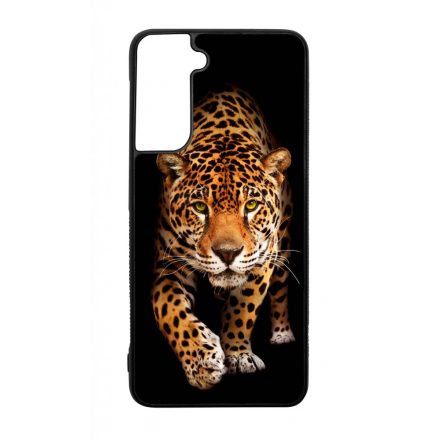 Wild Beauty Jaguar Wild Beauty Animal Fashion Csajos Allat mintas Samsung Galaxy S21 tok