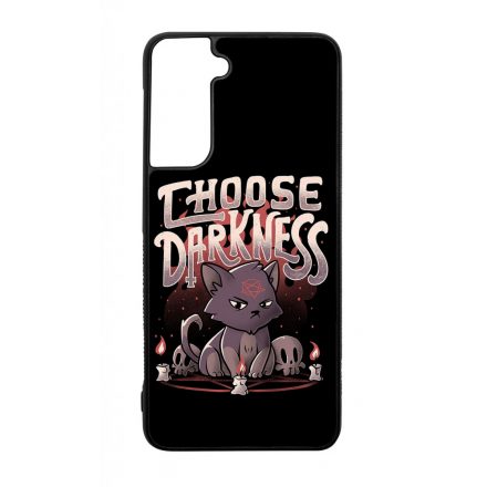 Choose darkness Antisocial Antiszocialis Meno Trendi Samsung Galaxy S21 tok