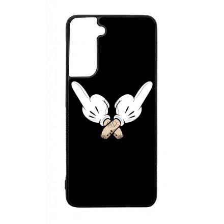 Anti social Mickey Antisocial Antiszocialis Meno Trendi Samsung Galaxy S21 tok