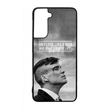 Tommy Shelby simple life idezet peaky blinders Samsung Galaxy S21 tok