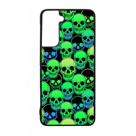 Green Skulls - Halloween Samsung Galaxy S21 tok