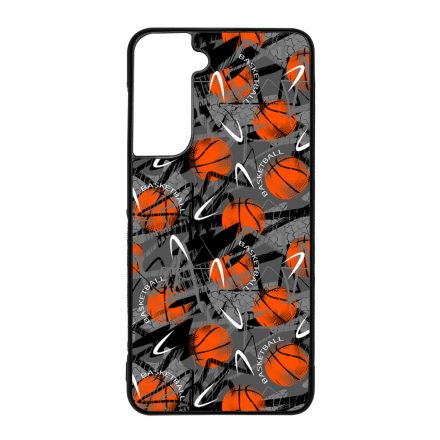 Grunge Basketball Kosarlabda mintas Samsung Galaxy S21 FE tok