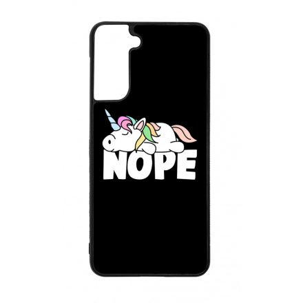 NOPE unikornis unicorn egyszarvú Samsung Galaxy S21 Plus tok