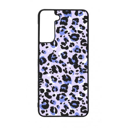 Purple Leopard Wild Beauty Animal Fashion Csajos Allat mintas Samsung Galaxy S21 Plus tok