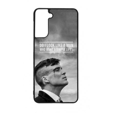 Tommy Shelby simple life idezet peaky blinders Samsung Galaxy S21 Plus tok