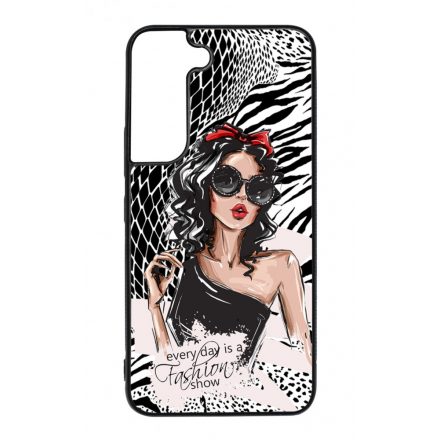 Fashion Show Girl Wild Beauty Animal Fashion Csajos Allat mintas Samsung Galaxy S22 tok