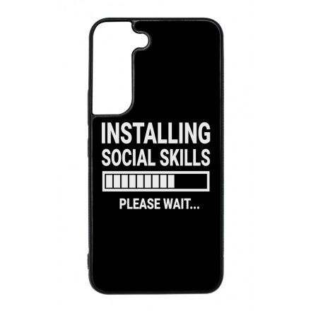 Installing social skills Antisocial Antiszocialis Meno Trendi Samsung Galaxy S22 tok