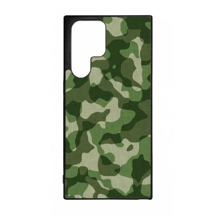 terepszin camouflage kamuflázs Samsung Galaxy S22 Ultra tok