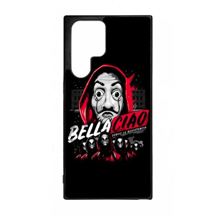 Bella Ciao ART - A Nagy Pénzrablás - la casa de papel Samsung Galaxy S22 Ultra tok