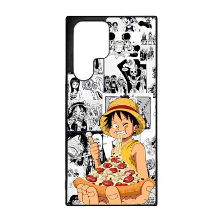 Monkey D Luffy Pizza - One Piece Samsung Galaxy S22 Ultra tok